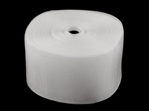 Záclonovka šíře 10 cm s poutky k navlečení na tyč