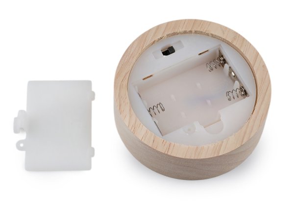 LED svítící skleněná koule Ø10 cm