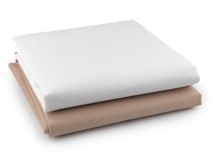 Vyšívací tkanina kanava šíře 148 cm 56 oček