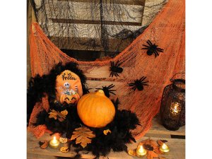 Dekorační pavučina Halloween