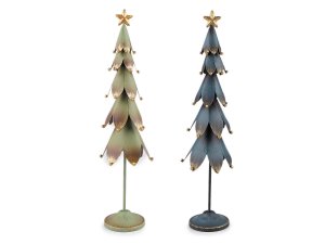 Vánoční kovový stromeček