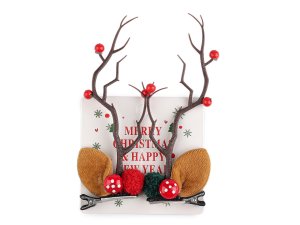 Párty sponky do vlasů vánoční