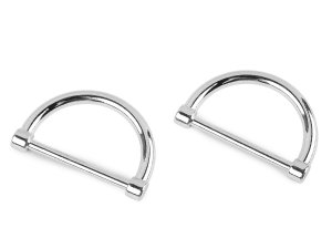 Polokroužek na textil a doplňky šíře 30 mm plochý