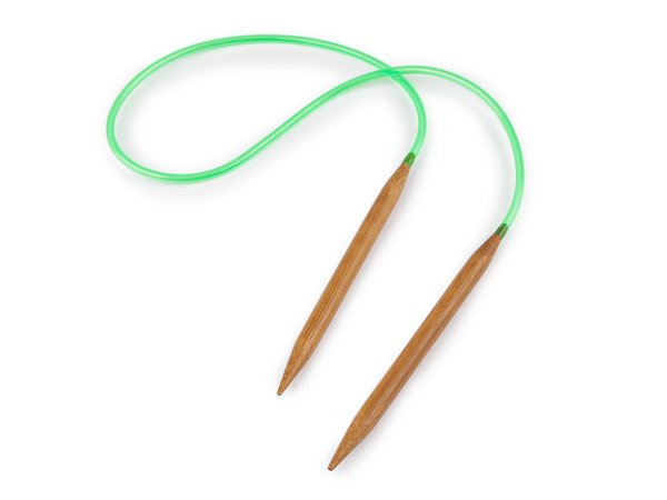 Kruhové jehlice bambusové č. 9; 10; 12