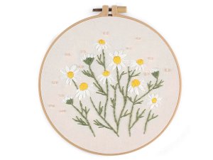 Sada na vyšívání s předtištěným motivem, rostliny, traviny