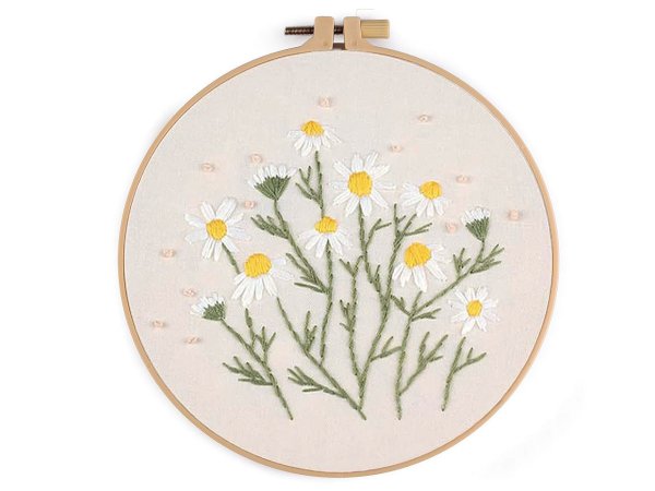 Sada na vyšívání s předtištěným motivem, rostliny, traviny