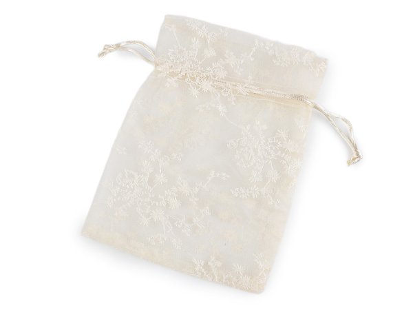 Dárkový pytlík vyšívaný 13x18 cm