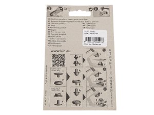 Kovové druky Ø13,5 mm na silné látky