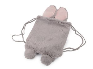 Dětský plyšový vak králíček 25x27 cm