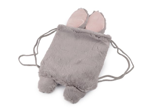 Dětský plyšový vak králíček 25x27 cm