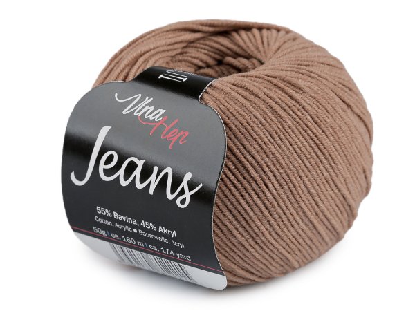 Pletací příze Jeans 50 g