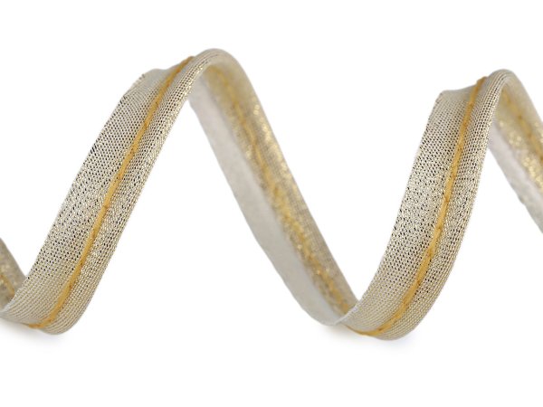 Lurexová paspulka / kédr šíře 10 mm