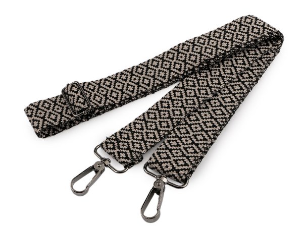 Popruh na tašku s karabinami šíře 3,8 cm