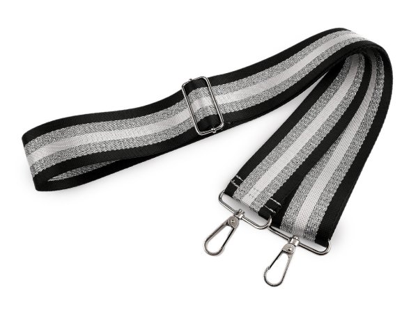 Popruh na tašku s karabinami šíře 5 cm