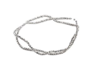 Akrylové korálky ploškované Metalic Ø2 mm