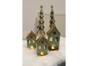 Vánoční kovový stromeček