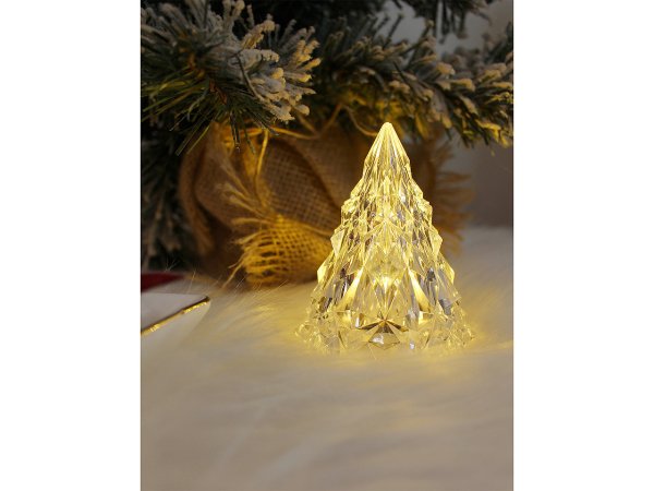 LED svítící stromeček na baterky