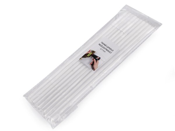 Tavné lepidlo Ø7 mm délka 27 cm nežloutnoucí