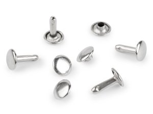 Duté nýty oboustranné na kůži a silné látky Ø9 mm