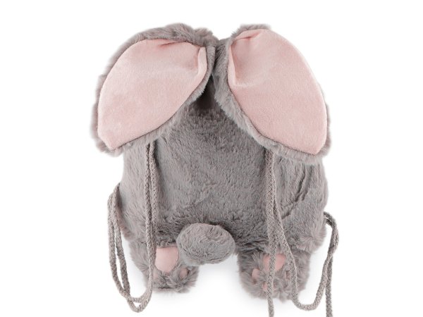 Dětský plyšový vak králíček 25x27 cm