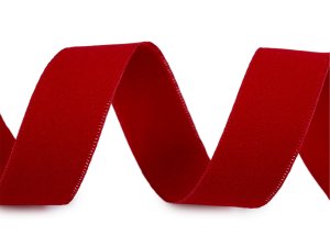 Sametová stuha oboustranná šíře 25 mm