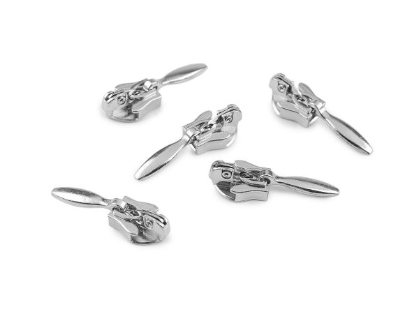 Jezdec ke spirálovým skrytým zipům No 3