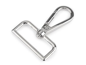 Karabina kovová otočná, průvlek 38 mm