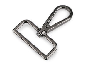 Karabina kovová otočná, průvlek 38 mm