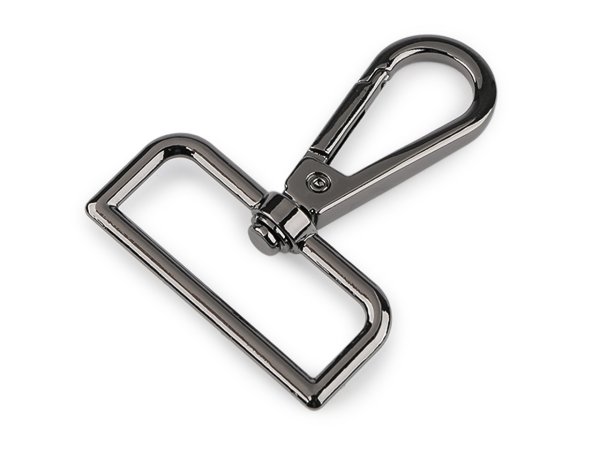 Karabina kovová otočná, průvlek 38 mm