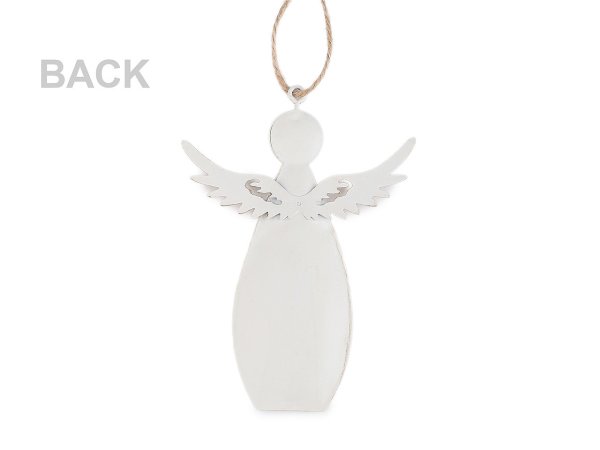 Kovový anděl k zavěšení