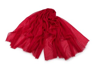 Letní šátek / šála / pléd jednobarevný 90x175 cm