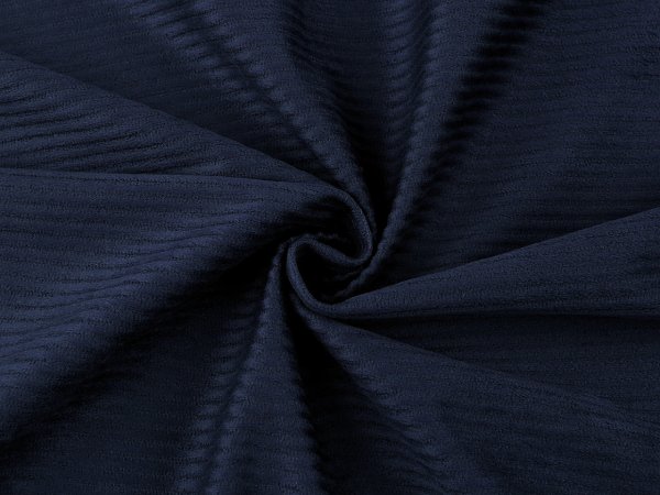 Velvet / samet oděvní s řádkovanou strukturou