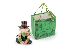 Kominíček pro štěstí v dárkové tašce