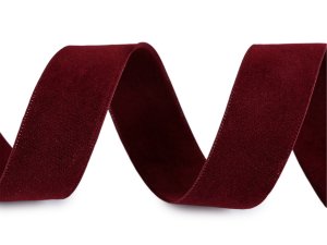 Sametová stuha oboustranná šíře 25 mm