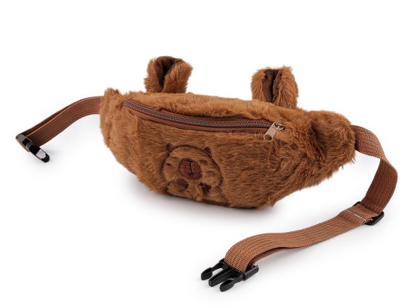 Kožešinová ledvinka kapybara 29x15 cm