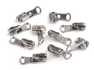 Jezdec ke spirálovým zipům oboustranný překlápěcí No 5