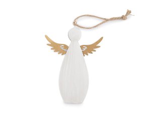 Kovový anděl k zavěšení