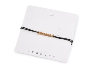 Náramek s přívěskem z nerezové oceli mama