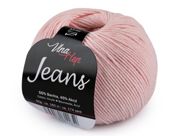 Pletací příze Jeans 50 g