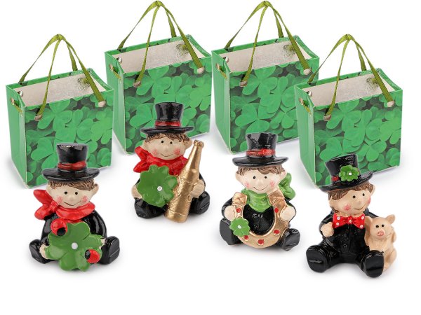 Kominíček pro štěstí v dárkové tašce