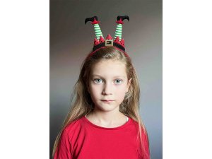 Čelenka do vlasů vánoční / párty