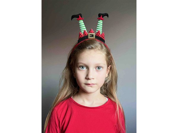 Čelenka do vlasů vánoční / párty