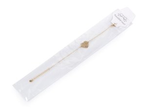 Náramek z nerezové oceli srdce