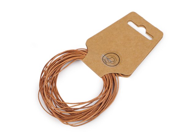 Kožená šňůrka Ø1 mm