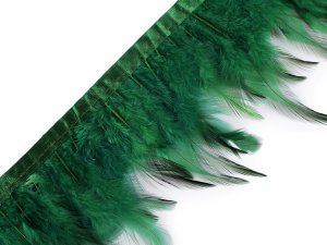Prýmek - kohoutí peří 7-11 cm