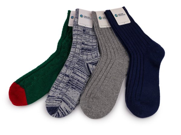 Vlněné ponožky mongolské unisex