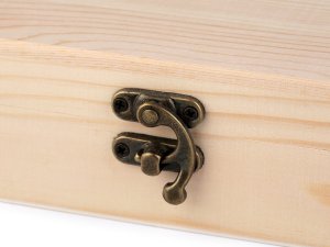 Dřevěná krabička k dozdobení