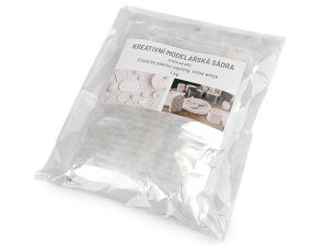 Kreativní modelářská sádra sněhově bílá 1 kg