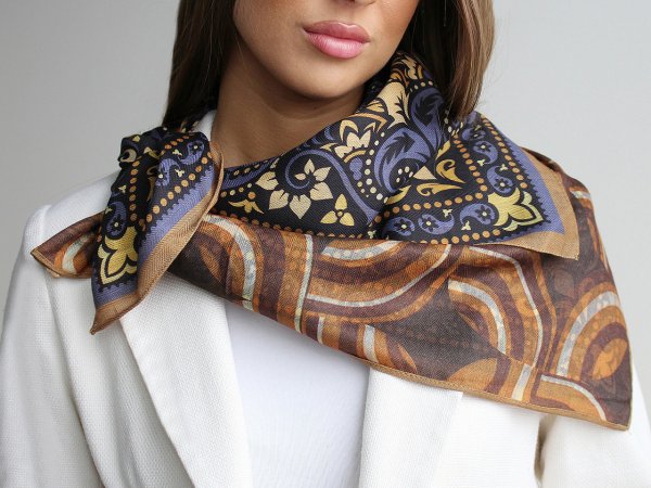 Šátek oboustranný 65x65 cm