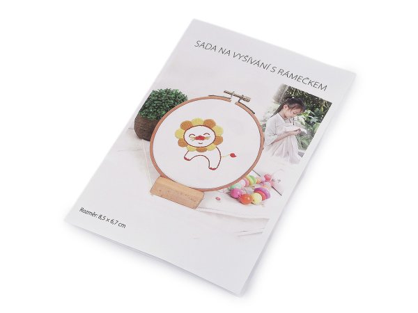 Dětská sada vyšívání s rámečkem